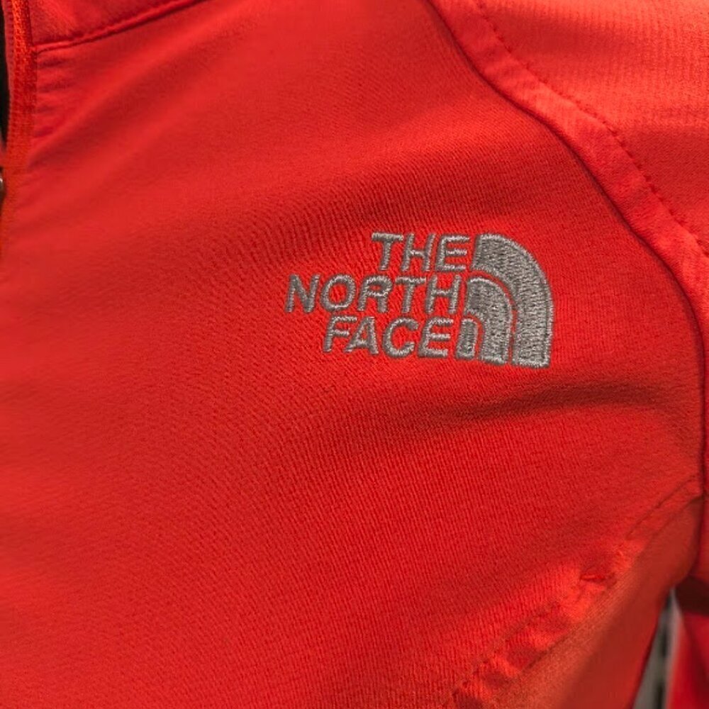 The North Face Jacket Adult XS Orange Lightweight Stretch Hiking Outdoors Womens - Picture 8 of 12